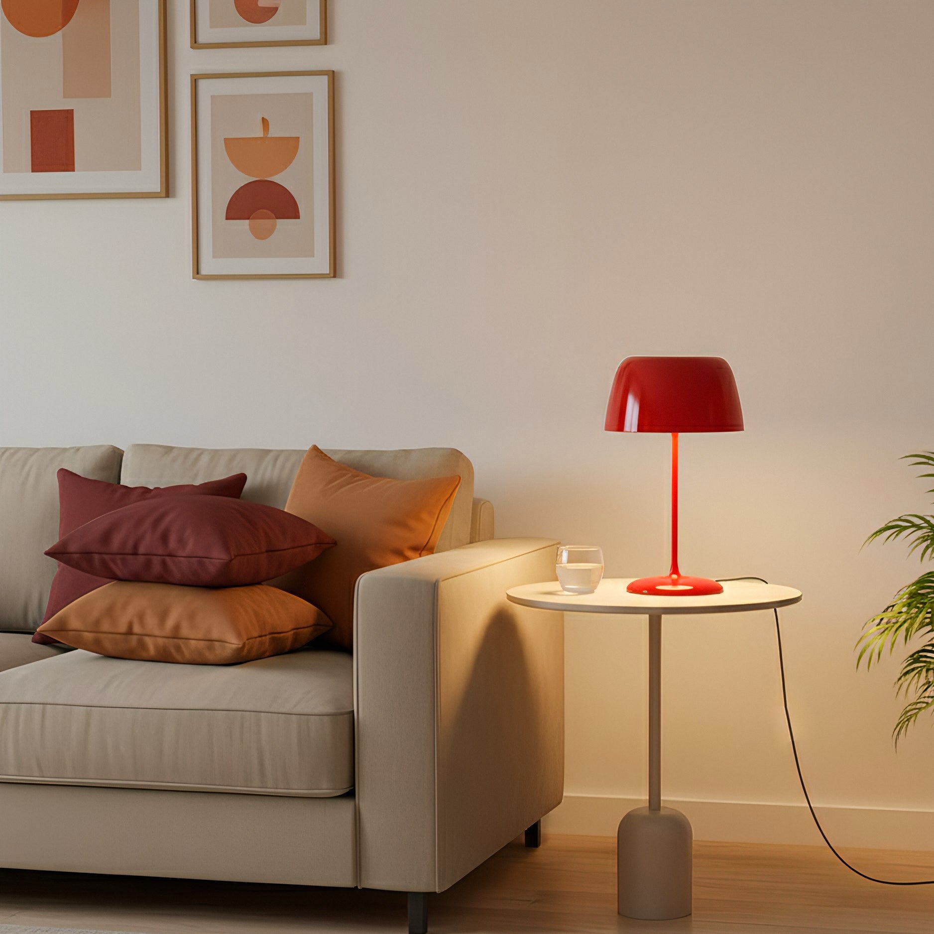 Bittel Tafellamp – Scandinavisch Geïnspireerde Tafellamp met E26/E27 Fitting en Dimfunctie | Sansoti