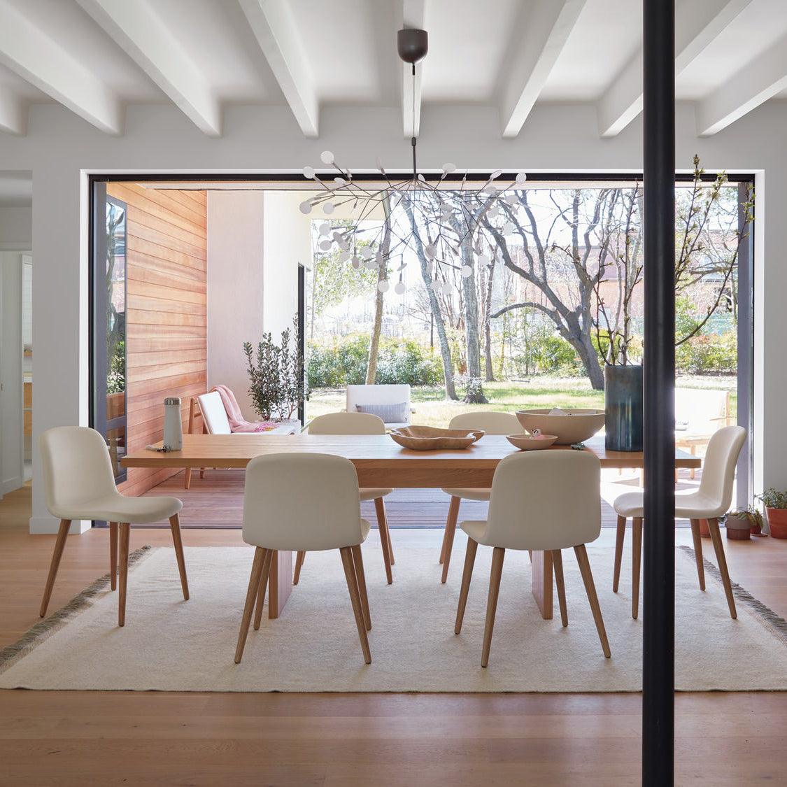 LED Kroonluchter Zwart met Acryl Lichtpunten – 30 tot 135 Lampjes voor Eetkamer en Hal | Sansoti