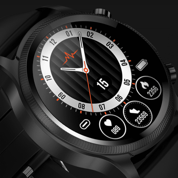Slimme Gezondheidshorloge met Bloedsuikermeting & Hartslagmeter Waterdicht Fitness Tracker Smartwatch | Sansoti