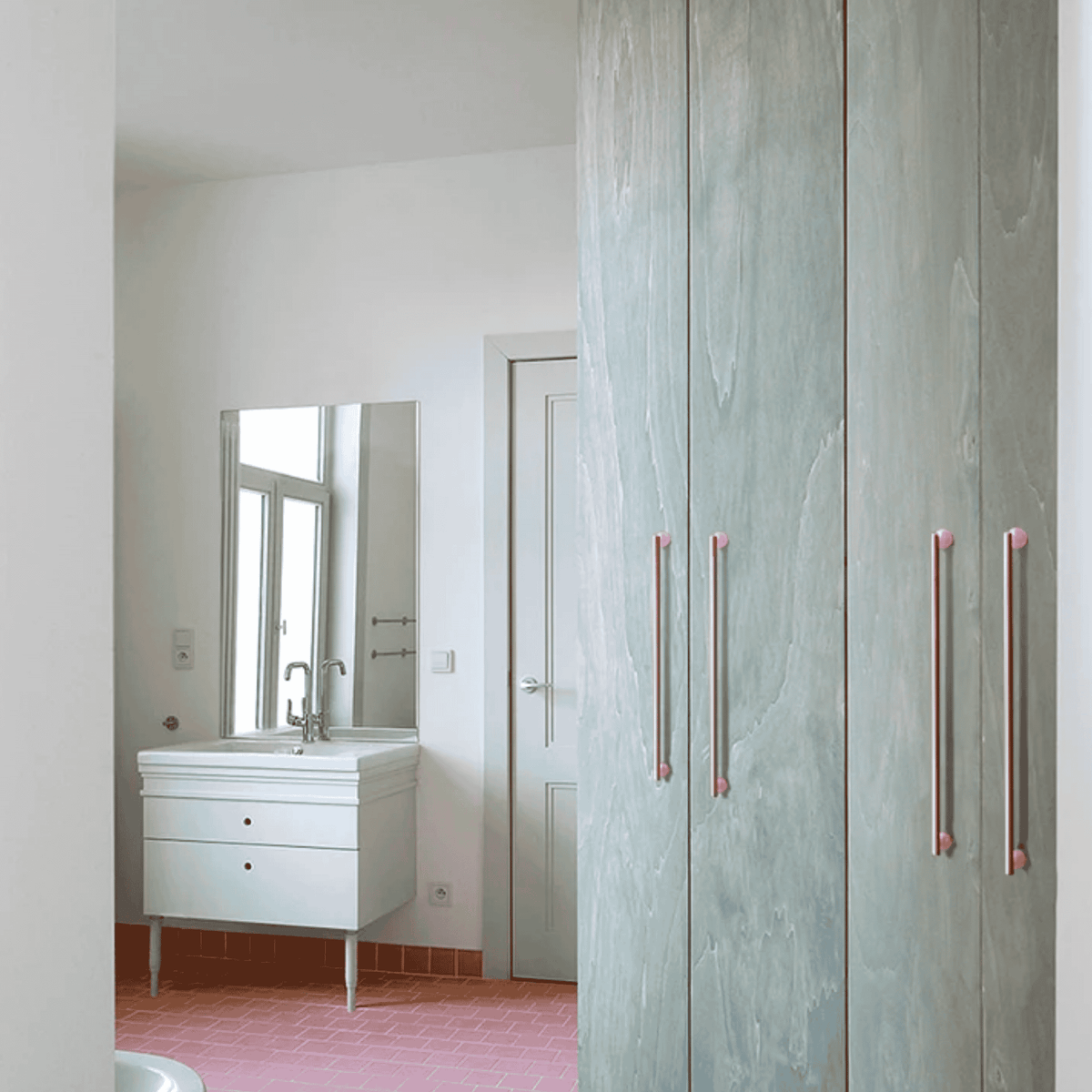 Möbelgriff aus Marmor mit Messing für Schränke, Schubladen und Weinschränke, skandinavisches Design, Küchenschrank-Türknauf | Sansoti