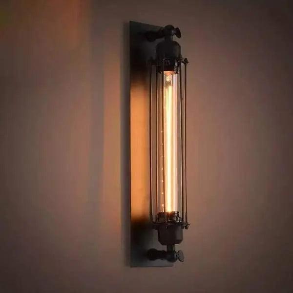 Industriële Vintage Wandlamp met Metalen Armatuur – Retro Verlichting voor Woonkamer, Slaapkamer & Kantoor | Sansoti