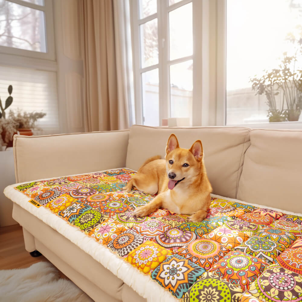 Bankhoes Katoen met Gewatteerde Beschermlaag 60x180cm Antislip Meubelbeschermer Zithoezen Diverse Kleuren | Sansoti