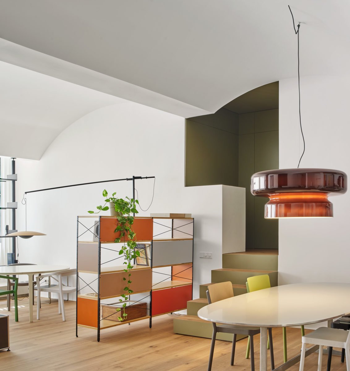 Hanglamp Glas Metaal LED Retro Bruin Eettafel Woonkamer Verstelbaar Snoer Design Verlichting Modern Interieur | Sansoti