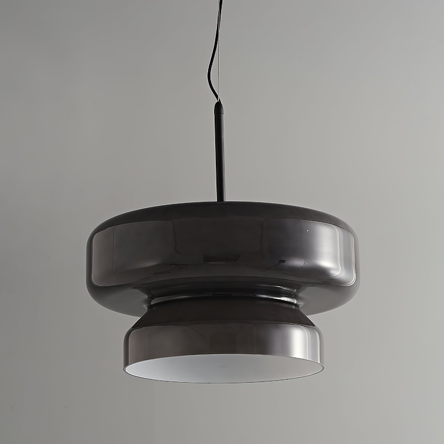 Hanglamp Glas Metaal LED Retro Bruin Eettafel Woonkamer Verstelbaar Snoer Design Verlichting Modern Interieur | Sansoti
