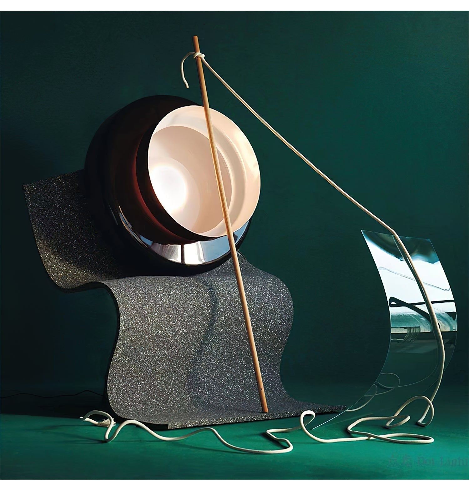 Hanglamp Glas Metaal LED Retro Bruin Eettafel Woonkamer Verstelbaar Snoer Design Verlichting Modern Interieur | Sansoti