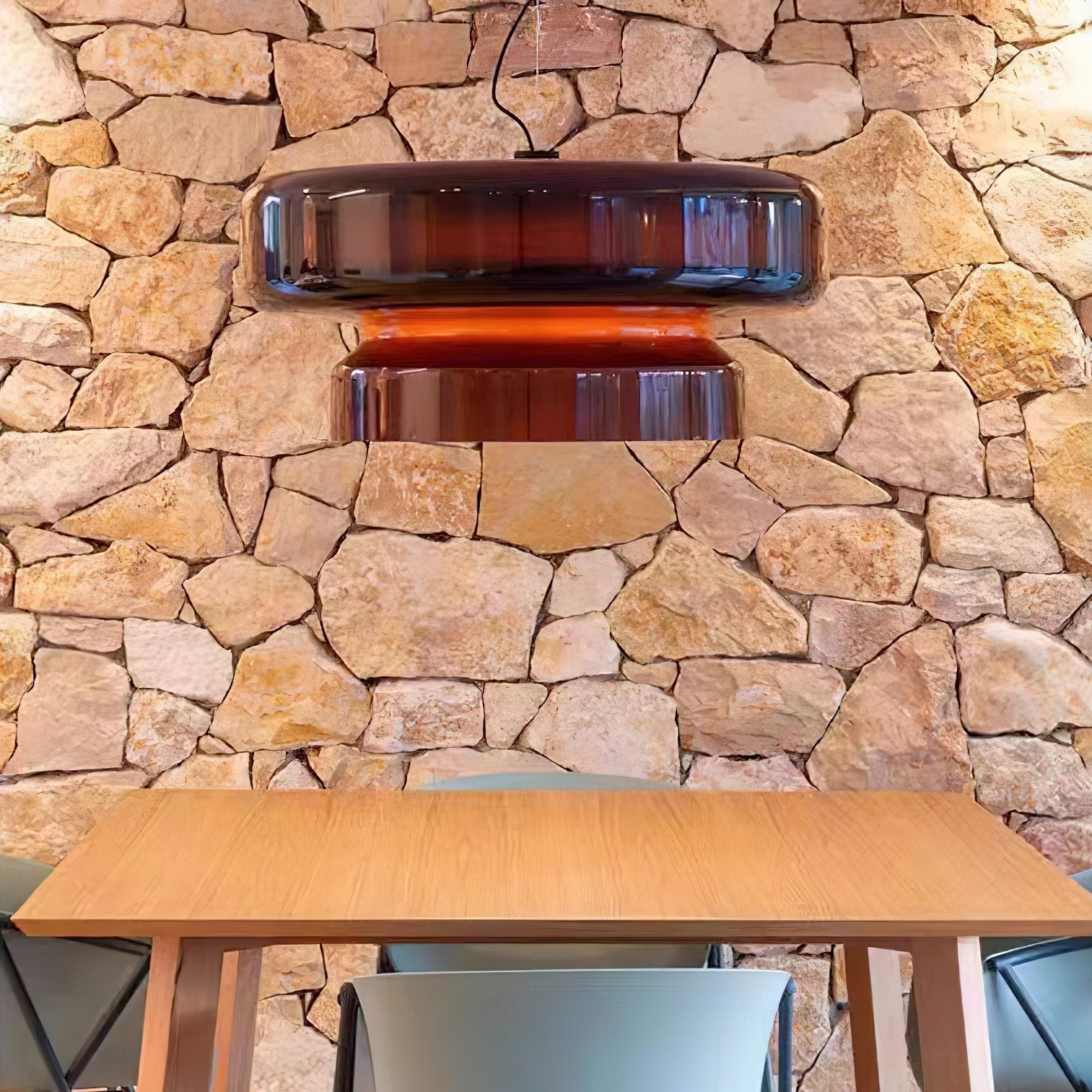Hanglamp Glas Metaal LED Retro Bruin Eettafel Woonkamer Verstelbaar Snoer Design Verlichting Modern Interieur | Sansoti