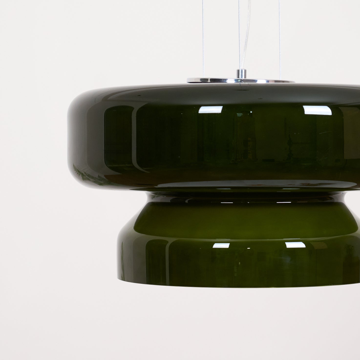 Suspension Verre Chrome Ambre Vert Violet E27 Boule Moderne Salon Chambre Salle à Manger | Restfield