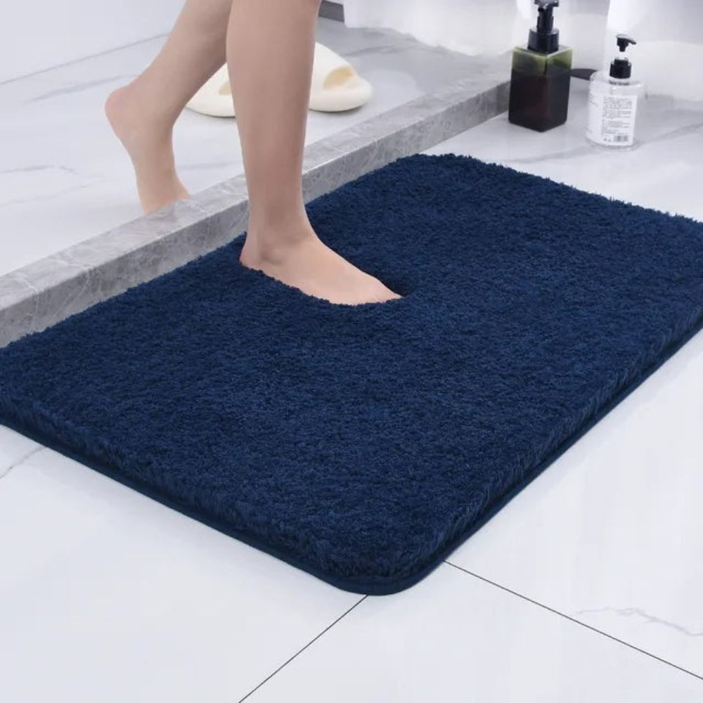 Zachte Pluche Badmat Antislip Microvezel Badkamermat Douchemat Sneldrogend Vloerkleed 40x60 50x80 60x90 | Sansoti
