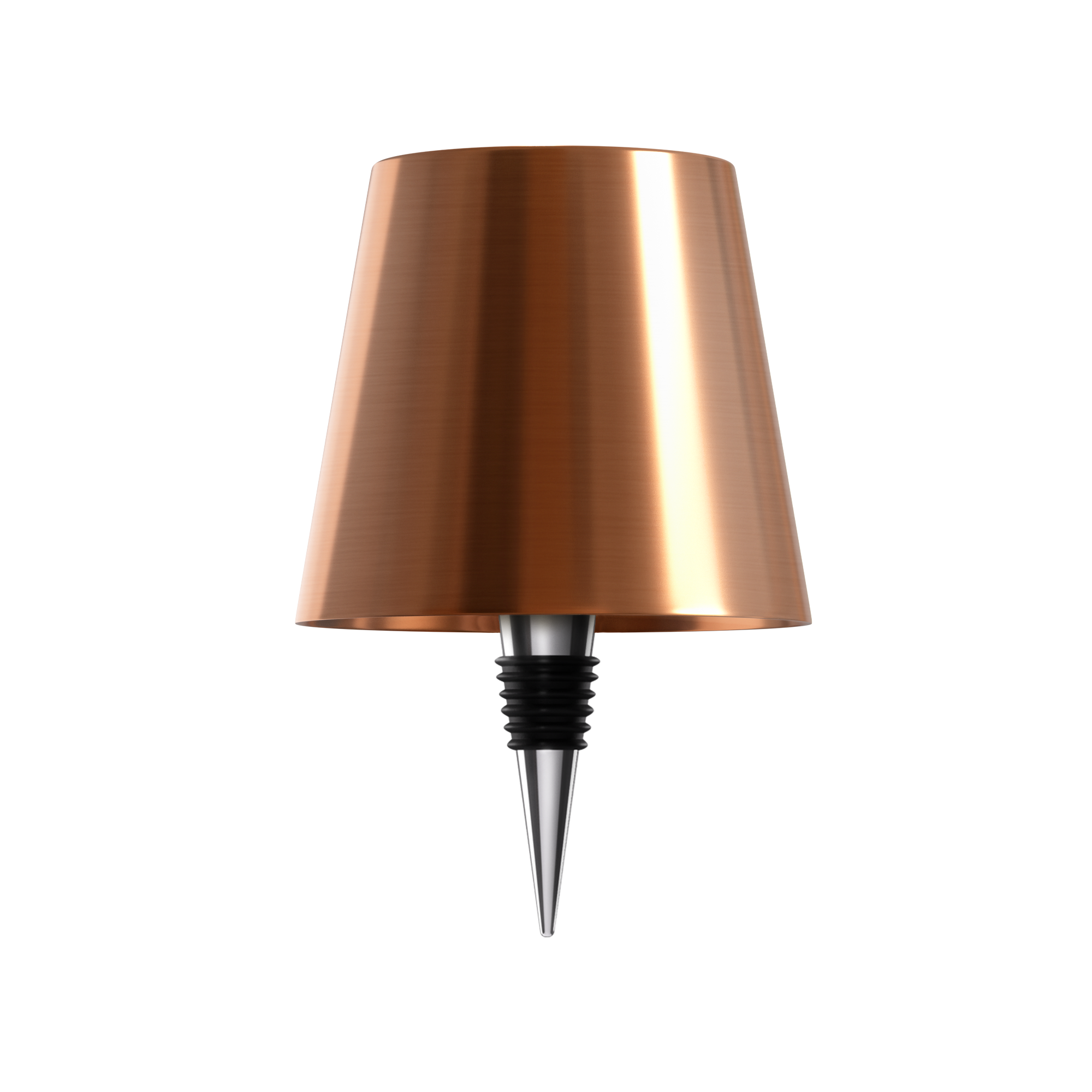 Flessenlamp Draadloos Oplaadbaar LED Zwart 3000K USB-C Tafellamp Wijnfles Bar Sfeerverlichting | Sansoti