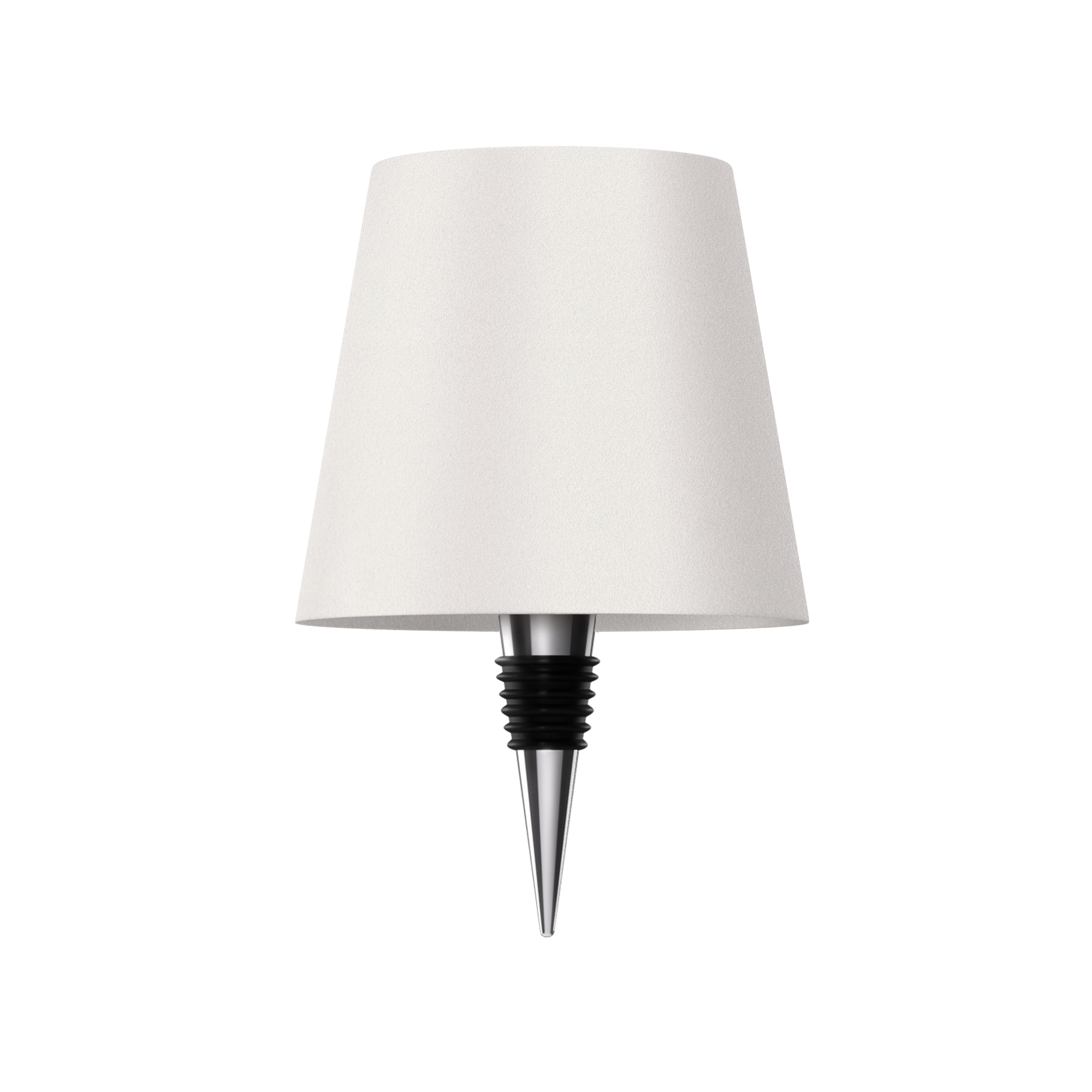 Flessenlamp Draadloos Oplaadbaar LED Zwart 3000K USB-C Tafellamp Wijnfles Bar Sfeerverlichting | Sansoti