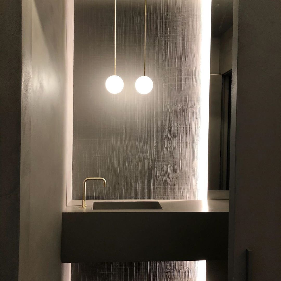 Hängelampe Messing Milchglas Decke Minimalistisch Modern Skandinavisch Flur Esstisch Nachttisch | Restfield