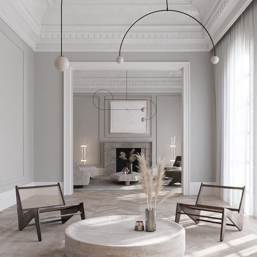 Hängelampe Messing Milchglas Decke Minimalistisch Modern Skandinavisch Flur Esstisch Nachttisch | Restfield