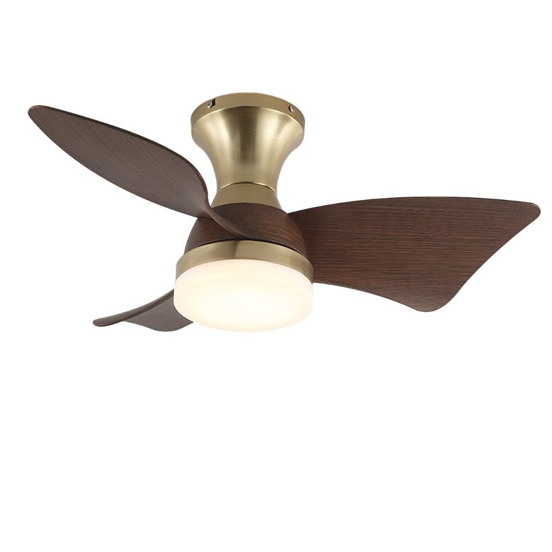Moderne Plafondventilator met Verlichting – Houtnerf – Ø55 cm – Afstandsbediening – 6 Snelheden | Sansoti