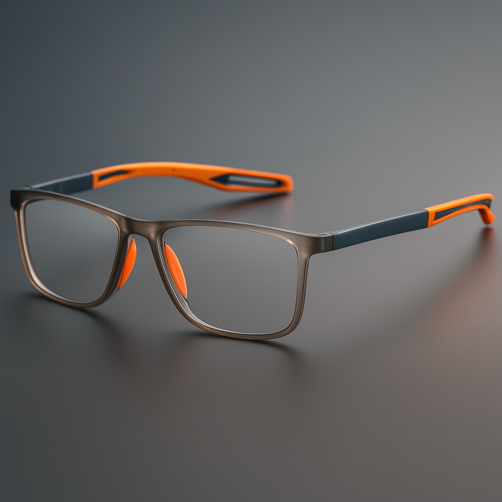 Multifocale Leesbril met Blauwe Lichtfilter – Ultralichte TR90 Bril met UV-Bescherming en Progressieve Glazen voor Scherp Zicht | Sansoti