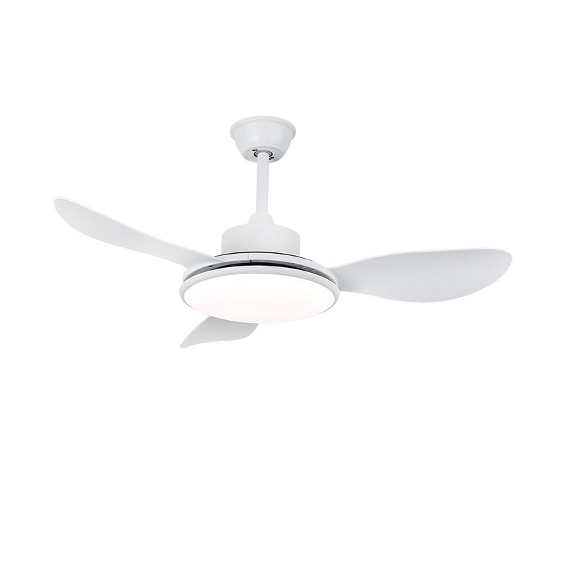 Plafondventilator met LED-verlichting en afstandsbediening | Scandinavisch design met houtnerf afwerking | Sansoti