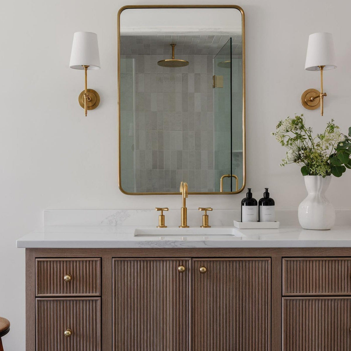 Wandleuchte Messing Stoff Leinen Konischer Schirm Klassisches Design Wohnzimmer Schlafzimmer Esszimmer Warmes Stimmungslicht | Sansoti