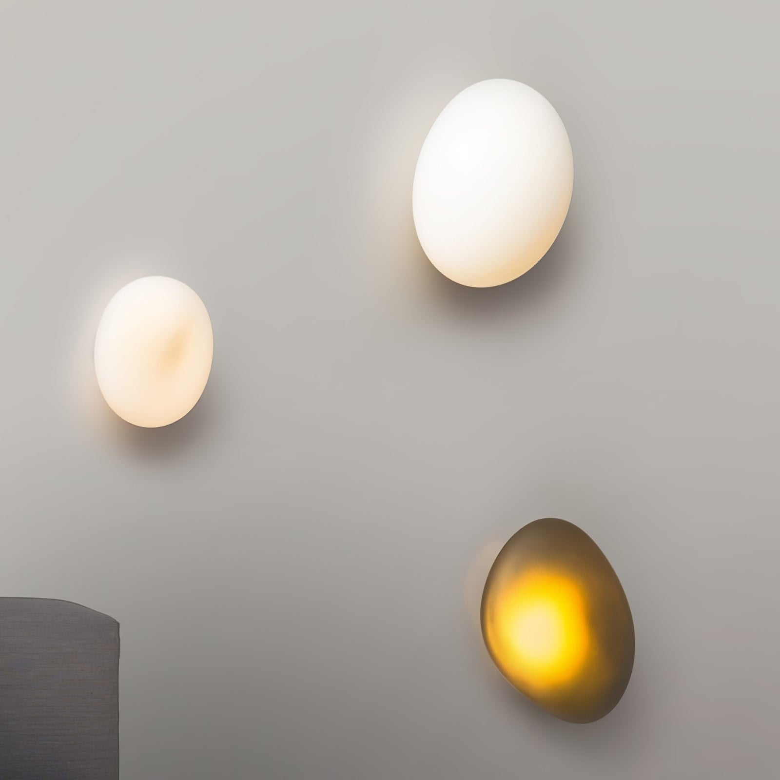 Glazen Wandlamp met Handgeblazen Bubble-Glas – Sculptuur Verlichting Scandinavisch Design – Verkrijgbaar in 4 Unieke Modellen & 4 Kleuren | Sansoti