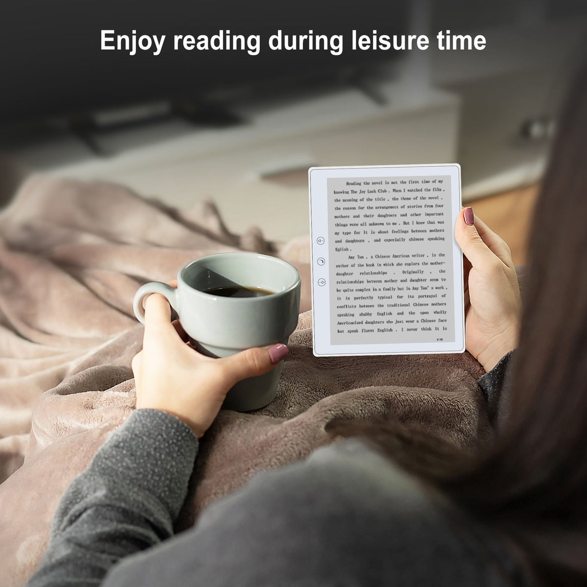 Digitaler E-Reader mit 6-Zoll-E-Ink-Display, 32 GB, WLAN, Hörbüchern, PDF-, EPUB- und TXT-Formaten, langer Akkulaufzeit zum Lesen | Sansoti