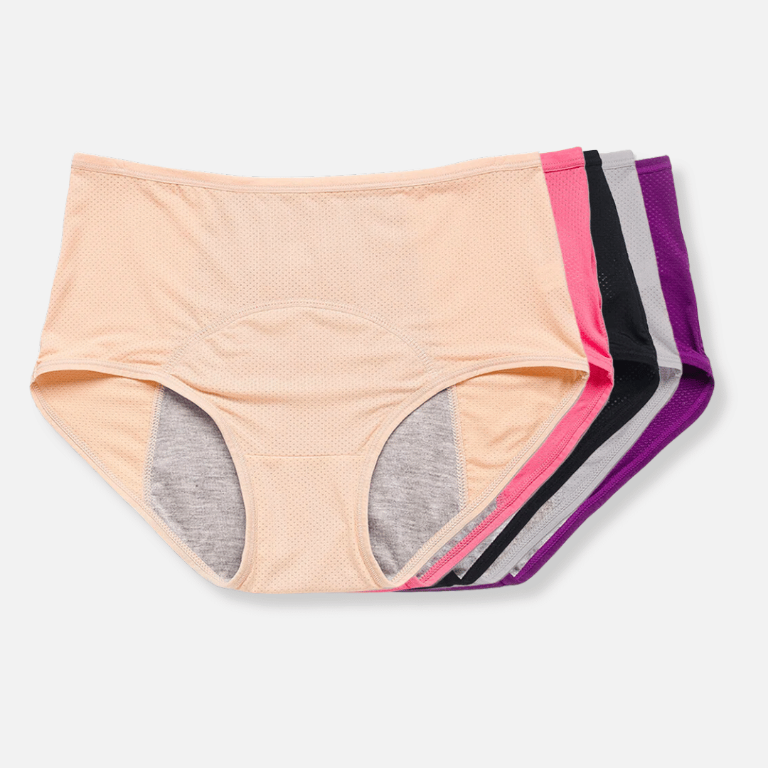 Lekbestendige Kinderondergoed met Absorptielaag Katoenen Slip voor Jongens en Meisjes Bedplassen Incontinentie Bescherming Meerdere Kleuren en Maten Comfortabele Pasvorm | Sansoti