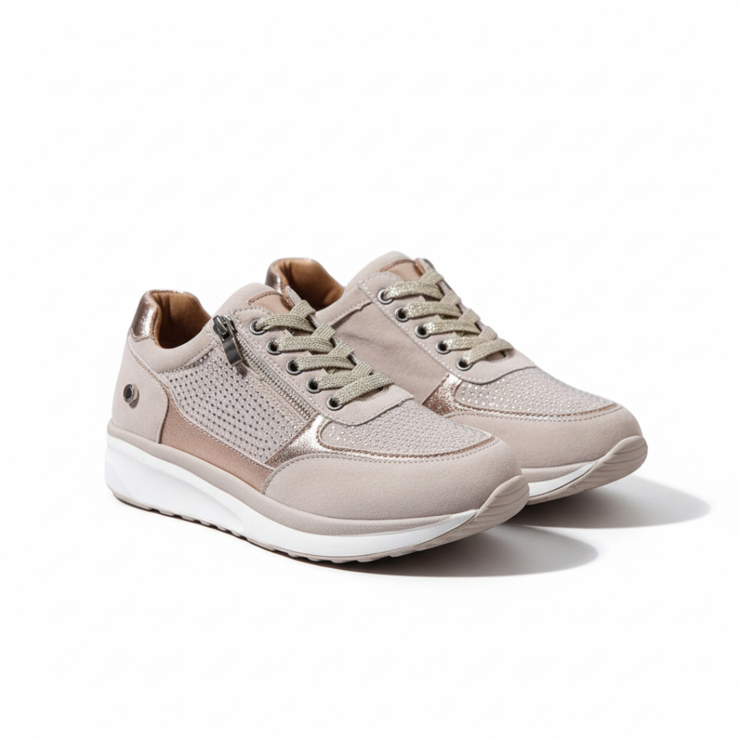 Ergonomische Damen-Sneaker mit atmungsaktivem Mesh und gelenkschonender Sohle für täglichen Komfort und aktive Nutzung | Sansoti