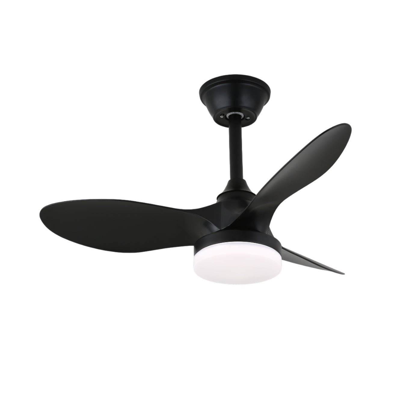 Ceiling Fan with Lighting – Modern Design Ø81 cm – 6 Speeds – Incl. Remote Control | Sansoti