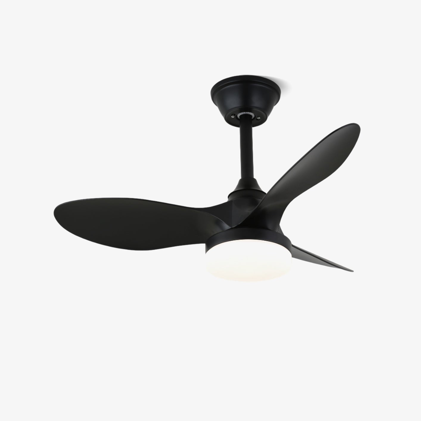 Ceiling Fan with Lighting – Modern Design Ø81 cm – 6 Speeds – Incl. Remote Control | Sansoti
