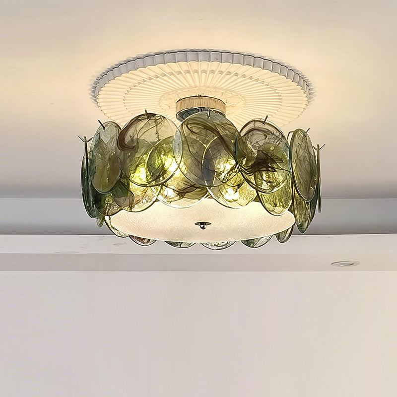 Ceiling Light Glass Globe Metal Chrome E14 Ambient Light Modern Scandinavian Interior Living Room Dining Room | Sansoti