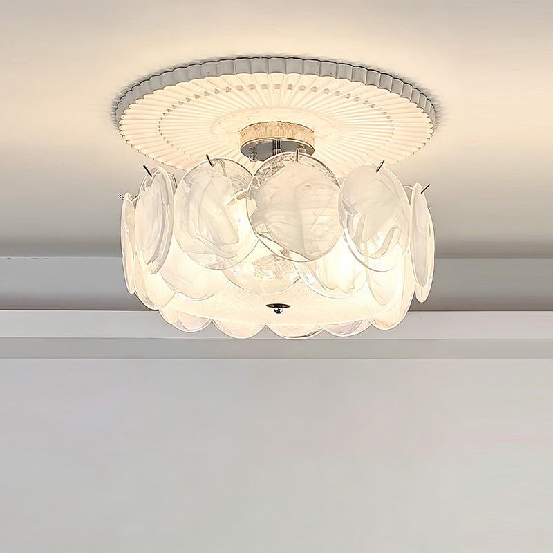 Ceiling Light Glass Globe Metal Chrome E14 Ambient Light Modern Scandinavian Interior Living Room Dining Room | Sansoti