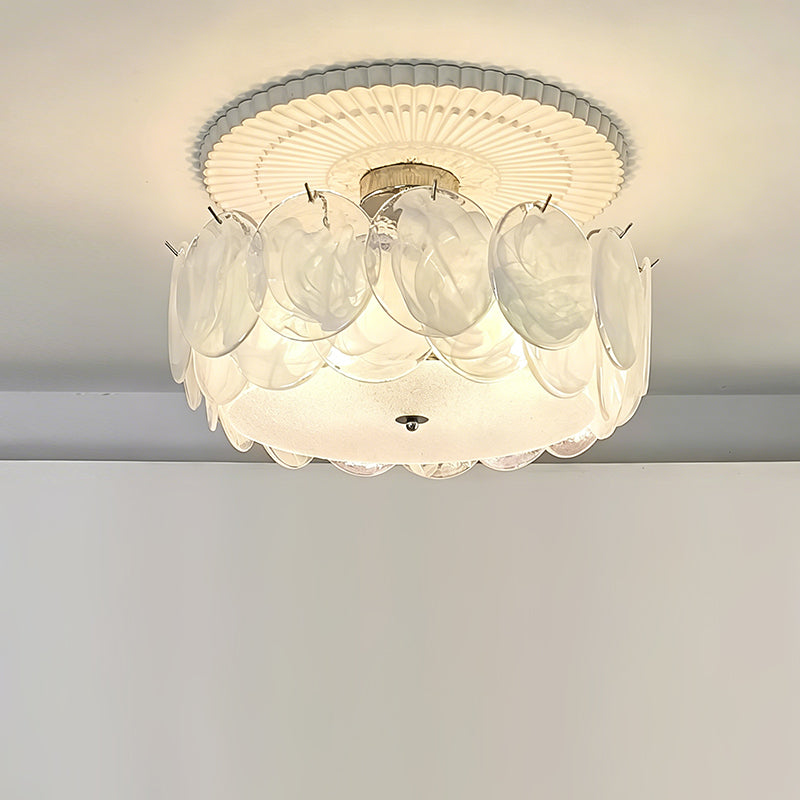 Ceiling Light Glass Globe Metal Chrome E14 Ambient Light Modern Scandinavian Interior Living Room Dining Room | Sansoti