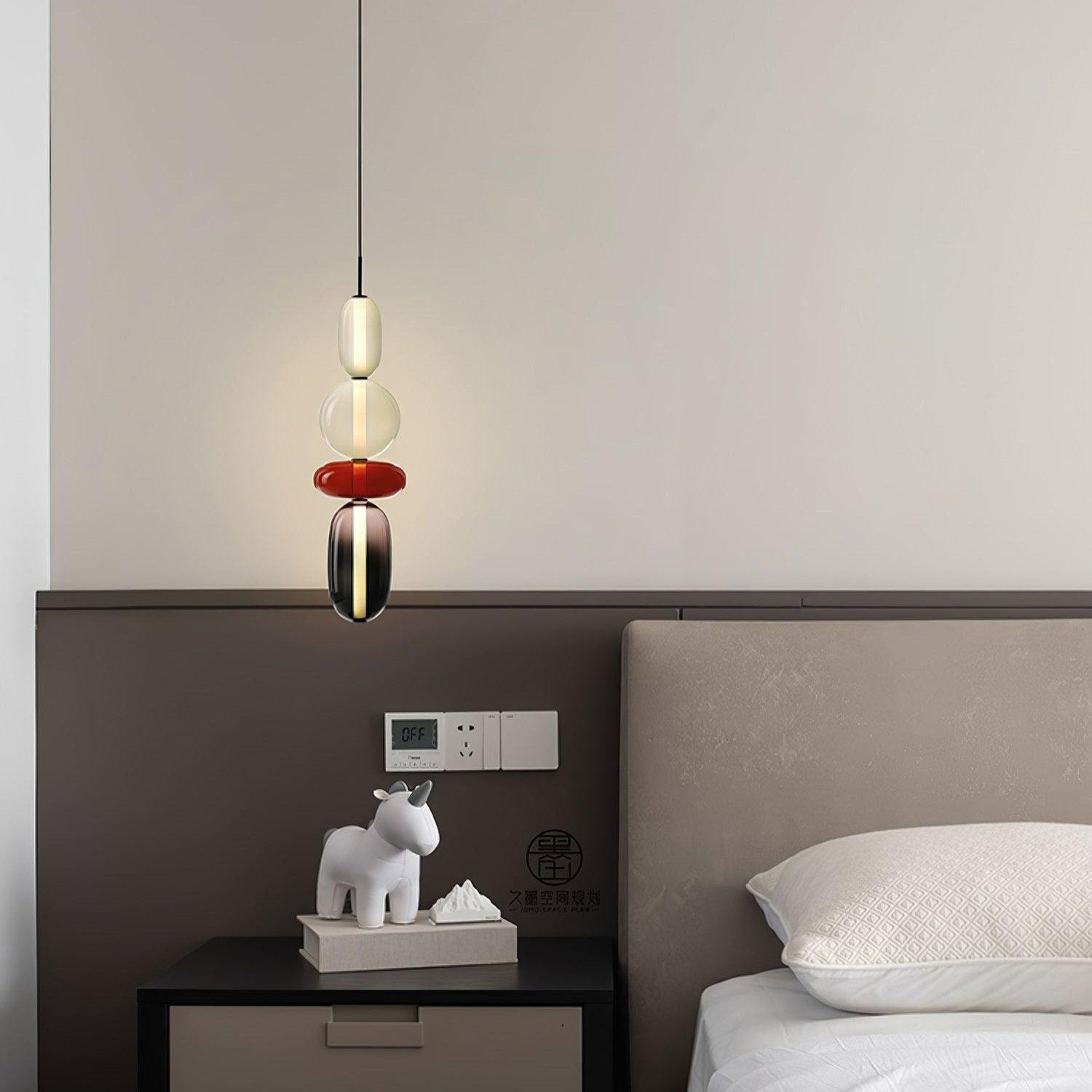 Hängelampe Farbiges Glas Acryl LED Dimmbar Metall 16-18cm 8 Modelle Wohnzimmer Esszimmer Modern | Restfield