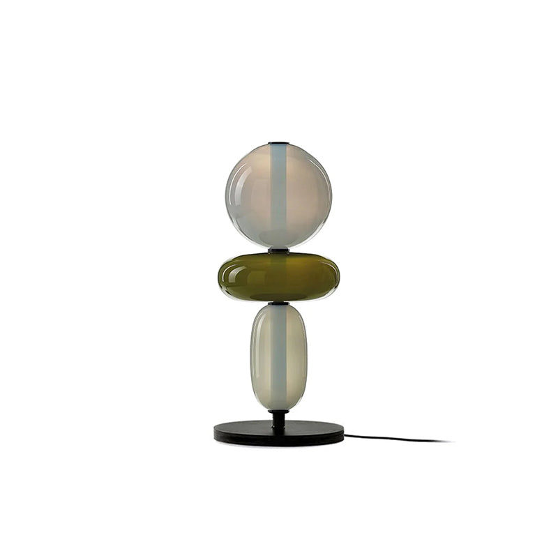 Designer Table Lamp Colored Glass Acrylic Dimmable LED Remote Control Decorative Modern Ambient Lighting Interior | Sansoti