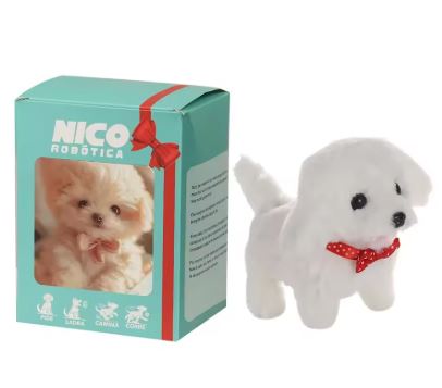 Jouet Robot Chien Interactif Marche Aboie Queue Qui Remue Peluche Cadeau | Restfield
