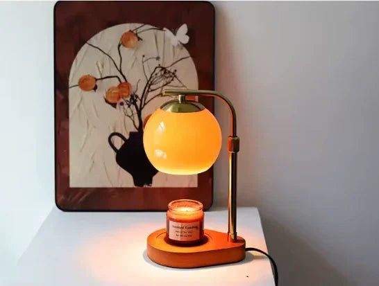 Kaarsverwarmer Lamp Tafellamp Zonder Vlam 33cm Modern Design | Sansoti