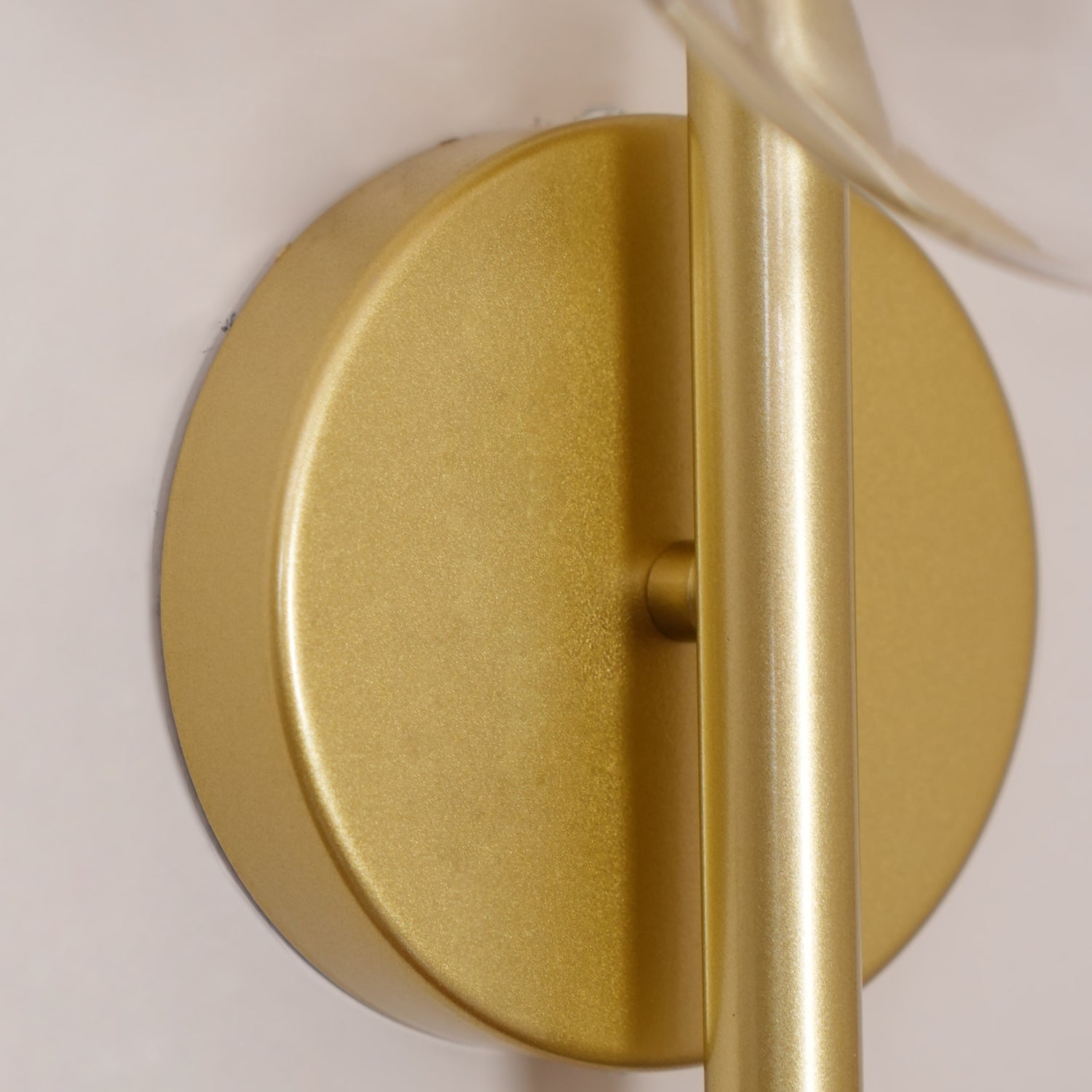 Wandlamp Glas Rond Scandinavisch LED 5W Zwart Goud 20cm Design | Sansoti