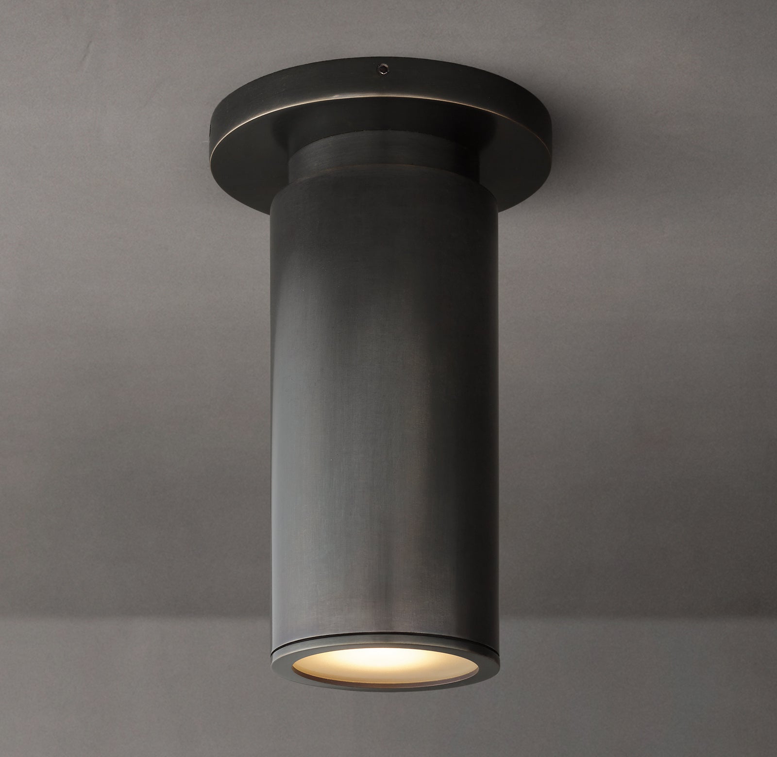 Lampa sufitowa, mosiądz, polerowany nikiel, brąz, GU10, ściemniana, łazienka, kuchnia, przedpokój, kompaktowe oświetlenie sufitowe | Sansoti