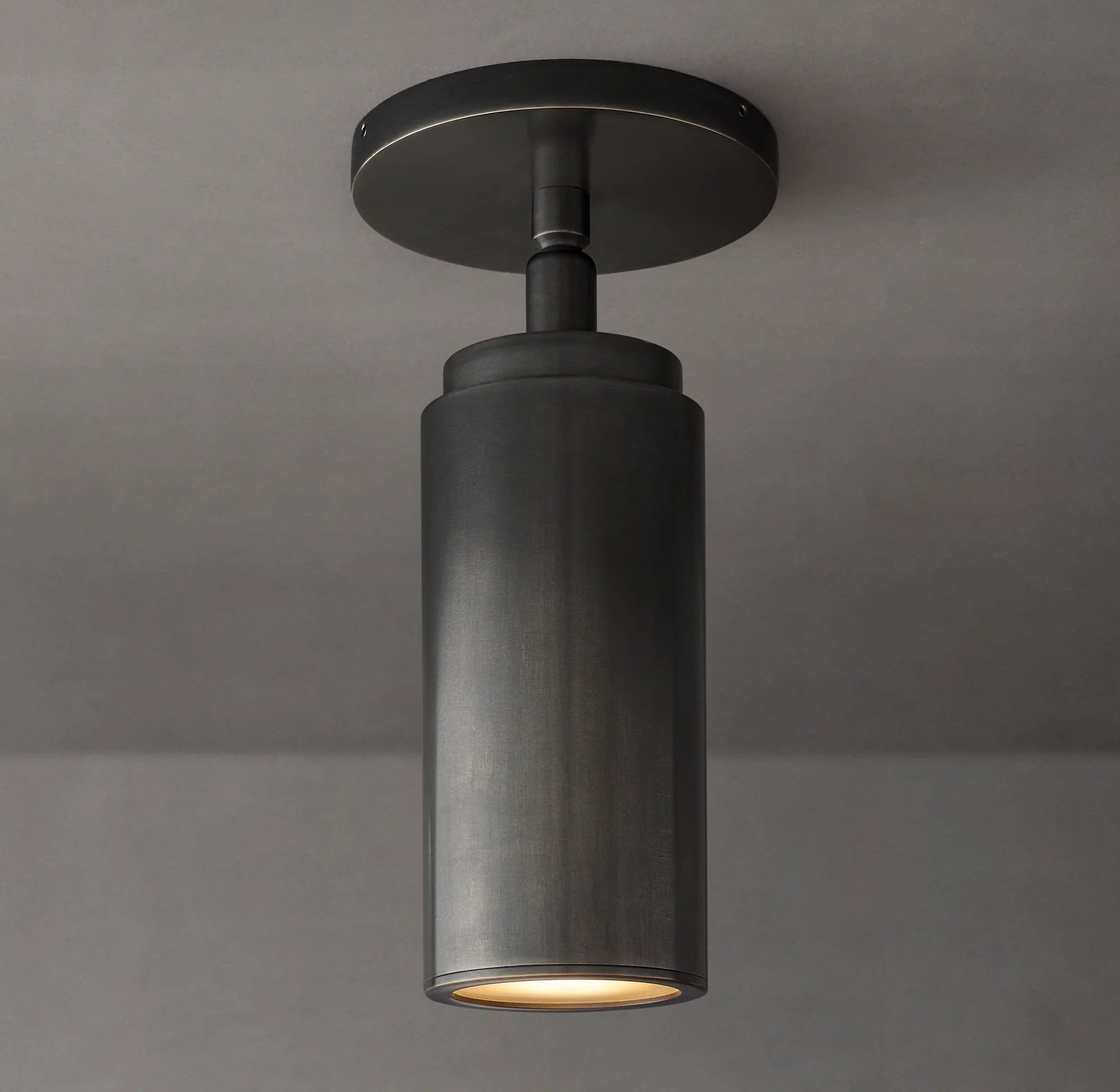 Klasyczna mosiężna lampa sufitowa o wysokości 23 cm, montaż flush mount, do przedpokoju, sypialni, łazienki, kuchni i salonu | Sansoti
