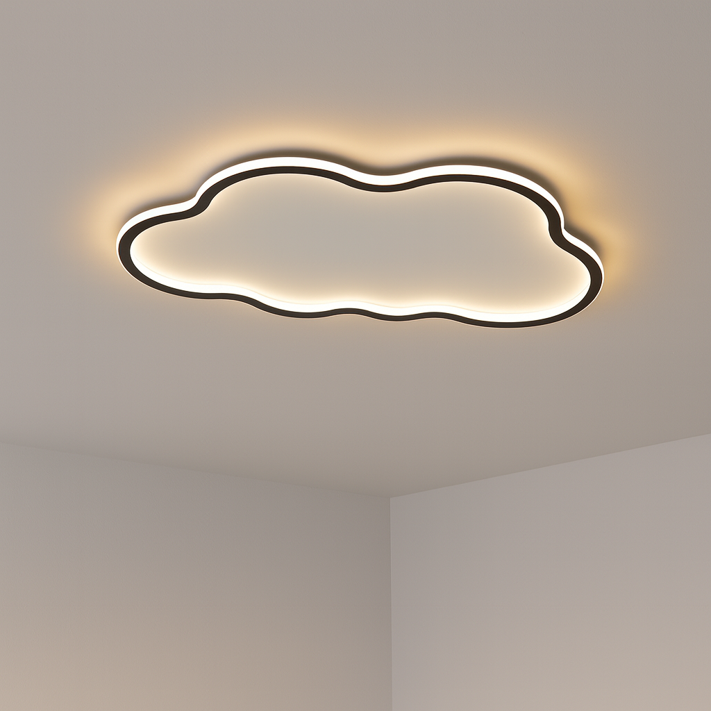 Cloud Deckenleuchte LED Aluminium PVC Weiß Schlafzimmer Wohnzimmer Deckenbeleuchtung modernes skandinavisches Design | Restfield