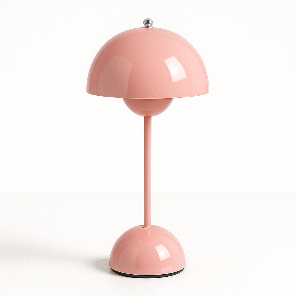 Designer Flower Table Lamp Metal with Dimmer Scandinavian Style | Sansoti