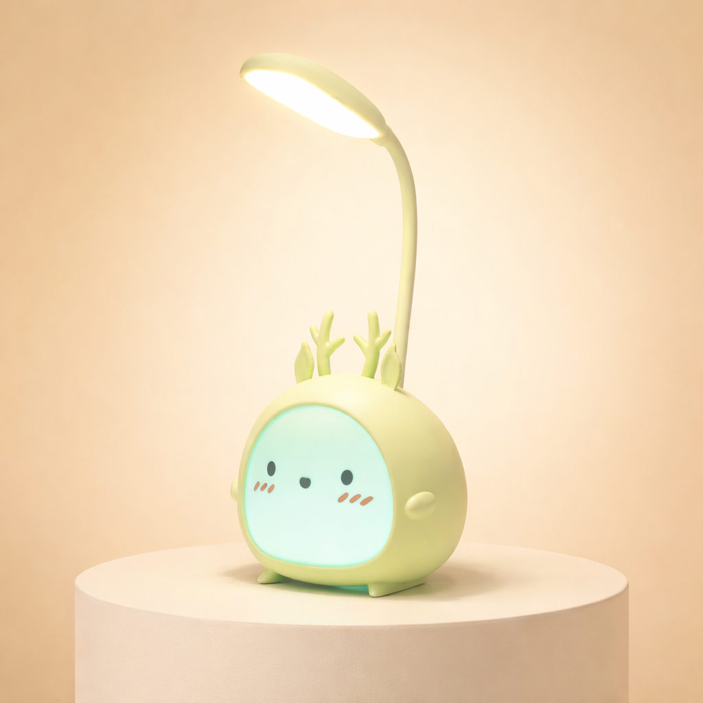 Wiederaufladbare Kinderlampe mit flexiblem Arm und LED-Beleuchtung – Schreibtischlampe für Kinderzimmer | Sansoti