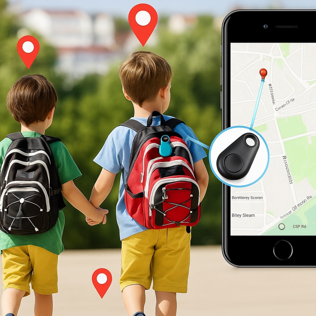 Compacte GPS-Tracker – Realtime Locatievolging voor Kinderen, Huisdieren en Waardevolle Spullen | Sansoti