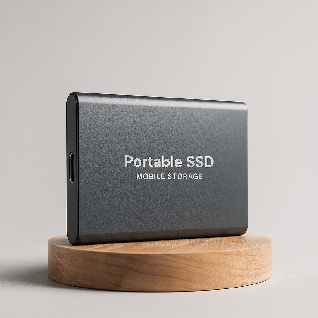 Draagbare SSD USB-C 3.1 1TB 2TB 4TB Snel Compact Zwart Blauw Rood | Sansoti