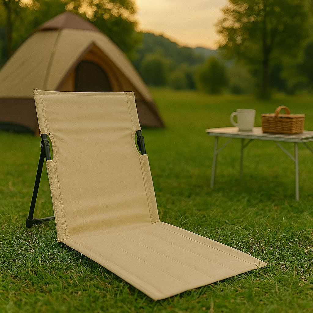 Opvouwbare Campingstoel – Ultralicht & Compact met Ergonomische Steun voor Trekking en Outdoor | Sansoti