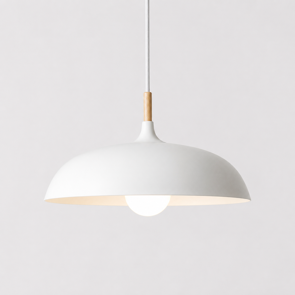 Pendelleuchte mit höhenverstellbarem Aluminium-Schirm für Tisch, Küche, Esszimmer, Leseecke und Schlafzimmer, stimmungsvolle Beleuchtung | Sansoti