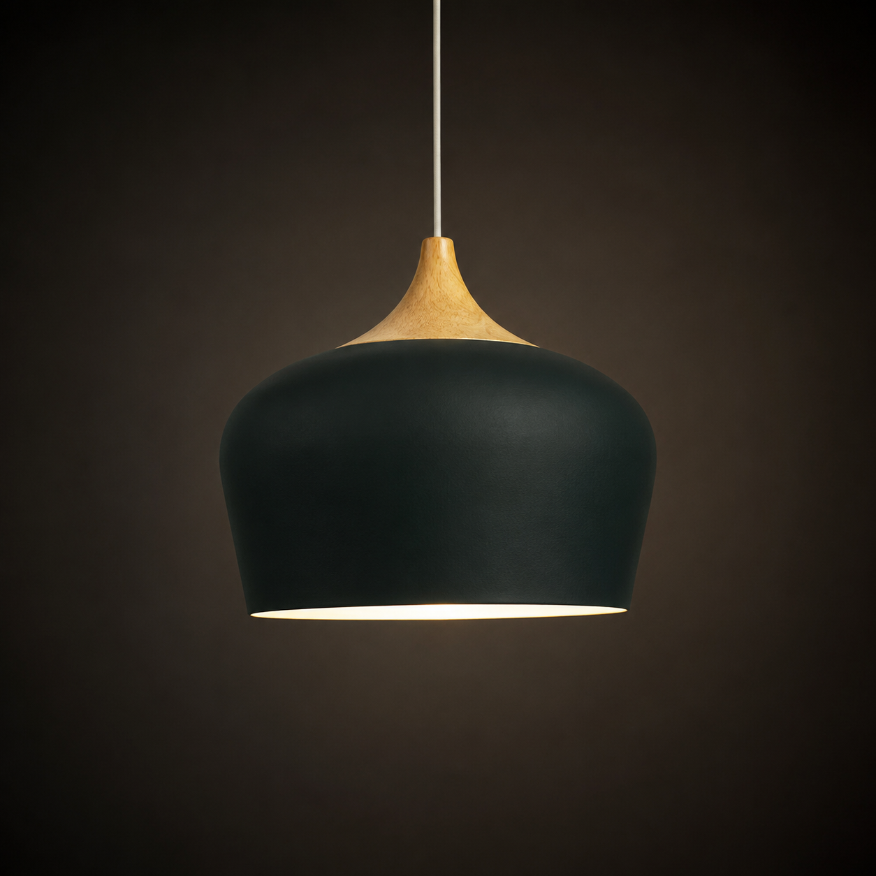 Pendelleuchte mit höhenverstellbarem Aluminium-Schirm für Tisch, Küche, Esszimmer, Leseecke und Schlafzimmer, stimmungsvolle Beleuchtung | Sansoti