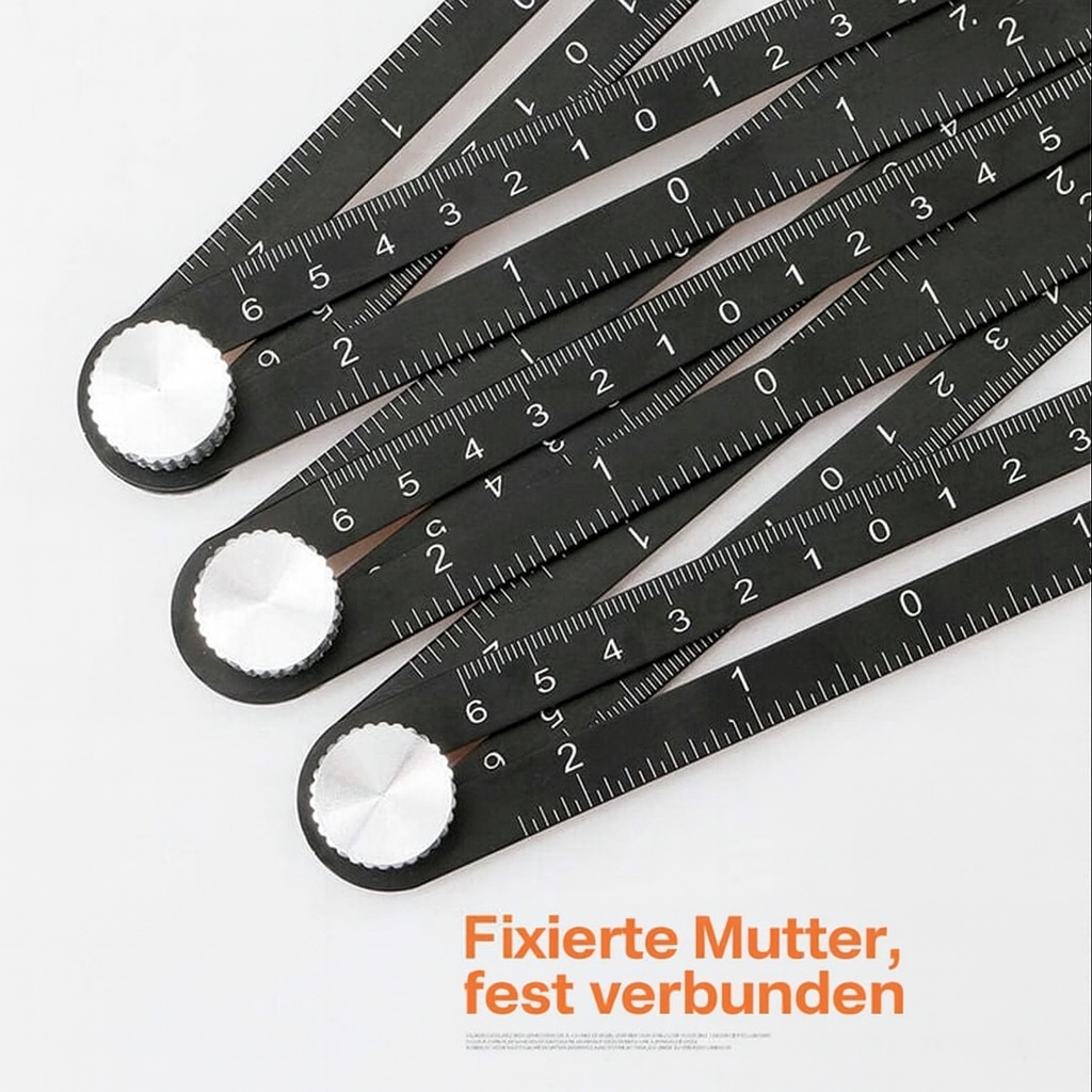 Adjustable Angle Finder for DIY Enthusiasts with 6 or 12 Flexible Segments for Accurate Angle Measurements | Sansoti