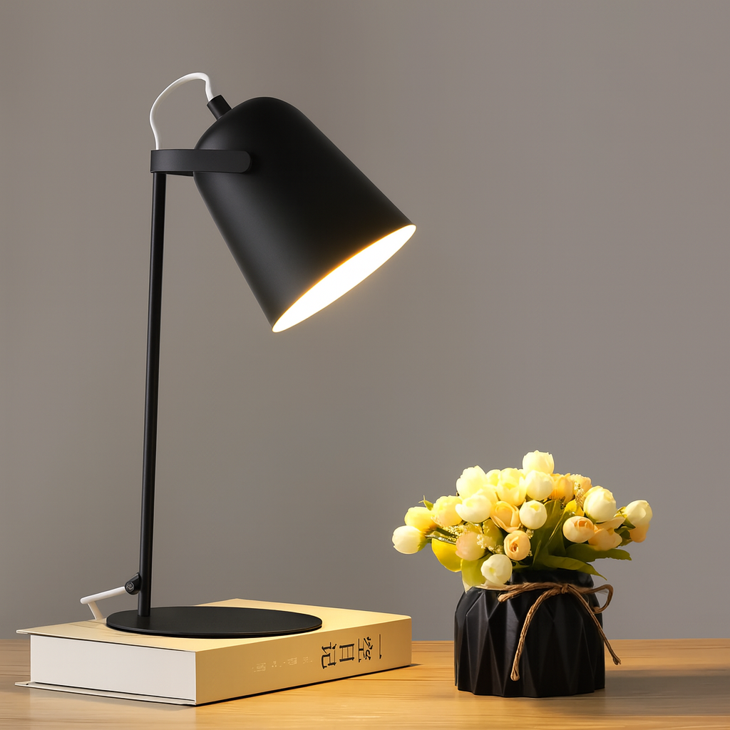 Bureaulamp Macaron met Verstelbare Arm | Scandinavisch Design | Sansoti