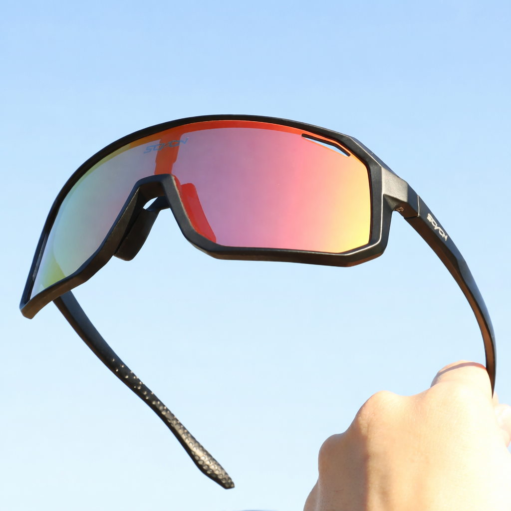 Sportbril UV400 Bescherming met Licht TR90 Frame voor Fietsen Hardlopen Outdoor | Sansoti