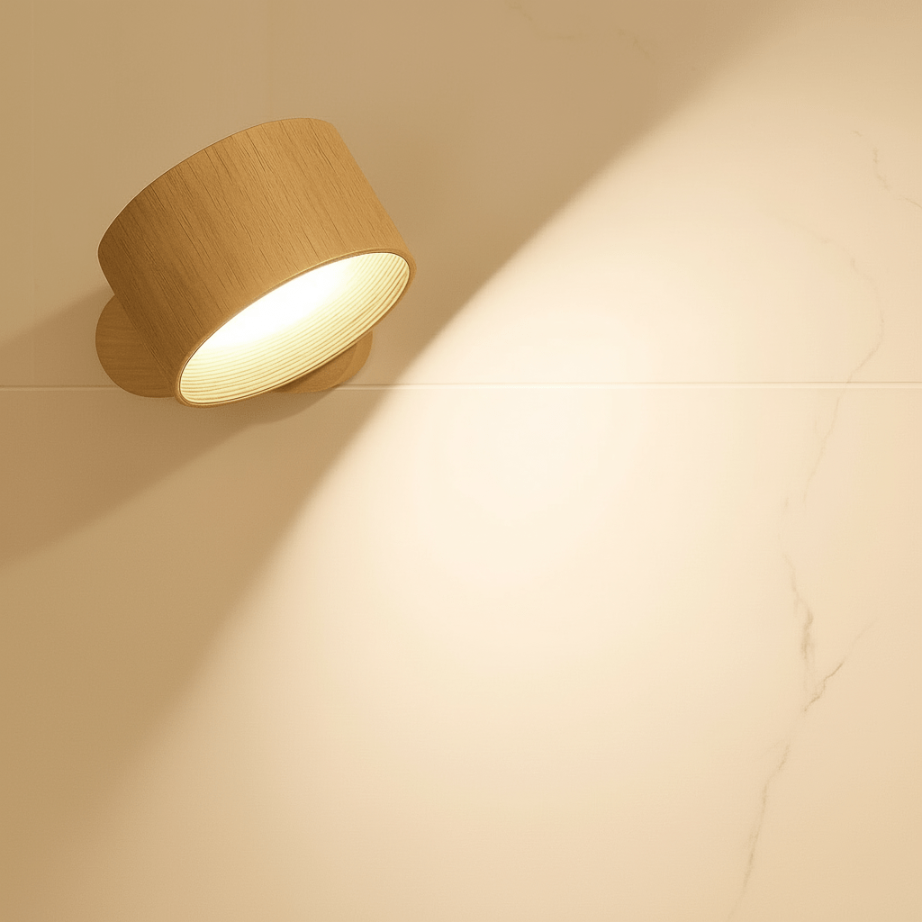 Applique Murale Sans Fil avec Télécommande – Éclairage Mural LED Scandinave Sans Câble | Restfield