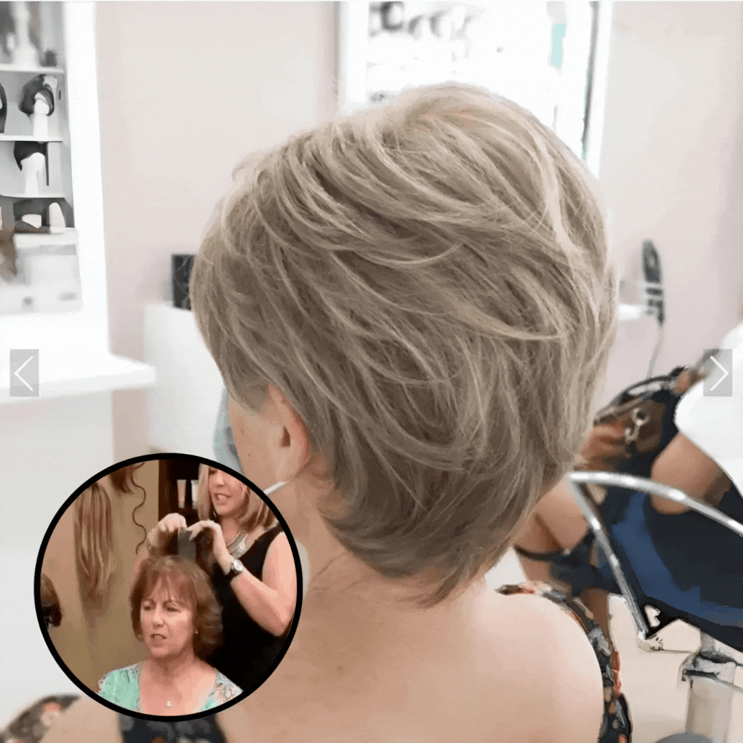 Haarclip met Extension 20 cm Synthetisch Haar Volumerichting Snelle Look Natuurlijk Effect Haaraccessoire | Sansoti