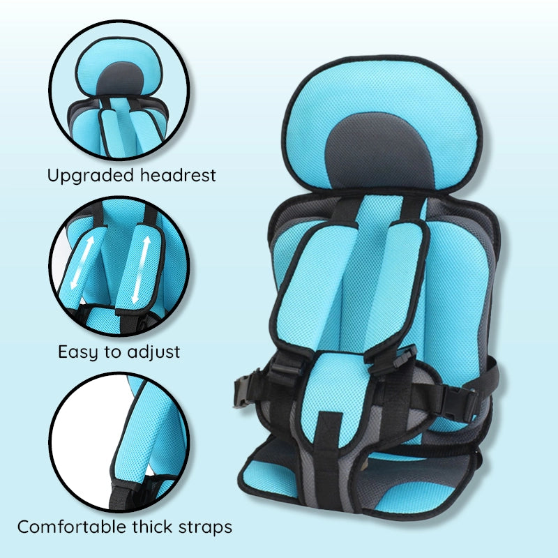 Siège auto pour enfants de 0 à 12 ans, portable et confortable, avec harnais de sécurité réglable pour voyager en toute sécurité | Sansoti